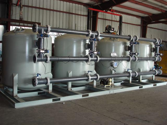 4-Vessel MINING & CONSTRUCTION (MC Series) TREATMENT SYSTEMS 4-Vessel Filter System