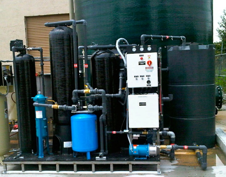 Fork Lift Water Treatment System