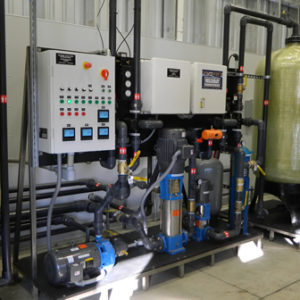 Wash Water Treatment System For Commercial Trucking Industry 