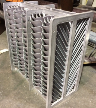 coalescing corrugated separator solids unipack