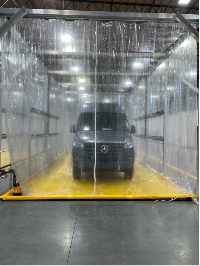 Automobile Leak Testing System