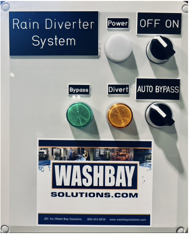 Rain Diverter System Panel Control