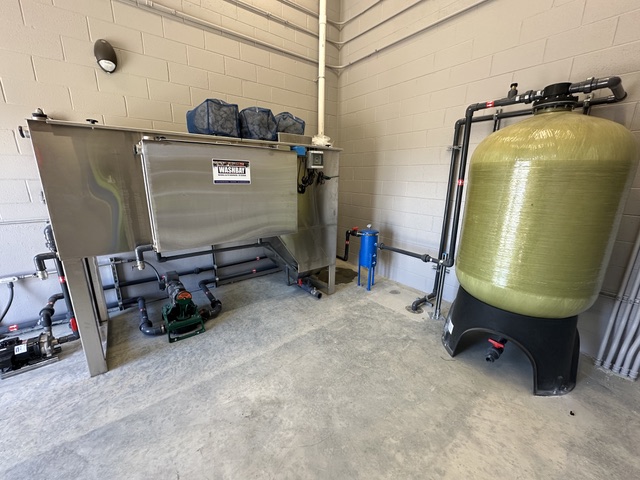 Treatment System with Clarifier Oil Water Separator, Bag Filter and MultiMedia Polishing Filter